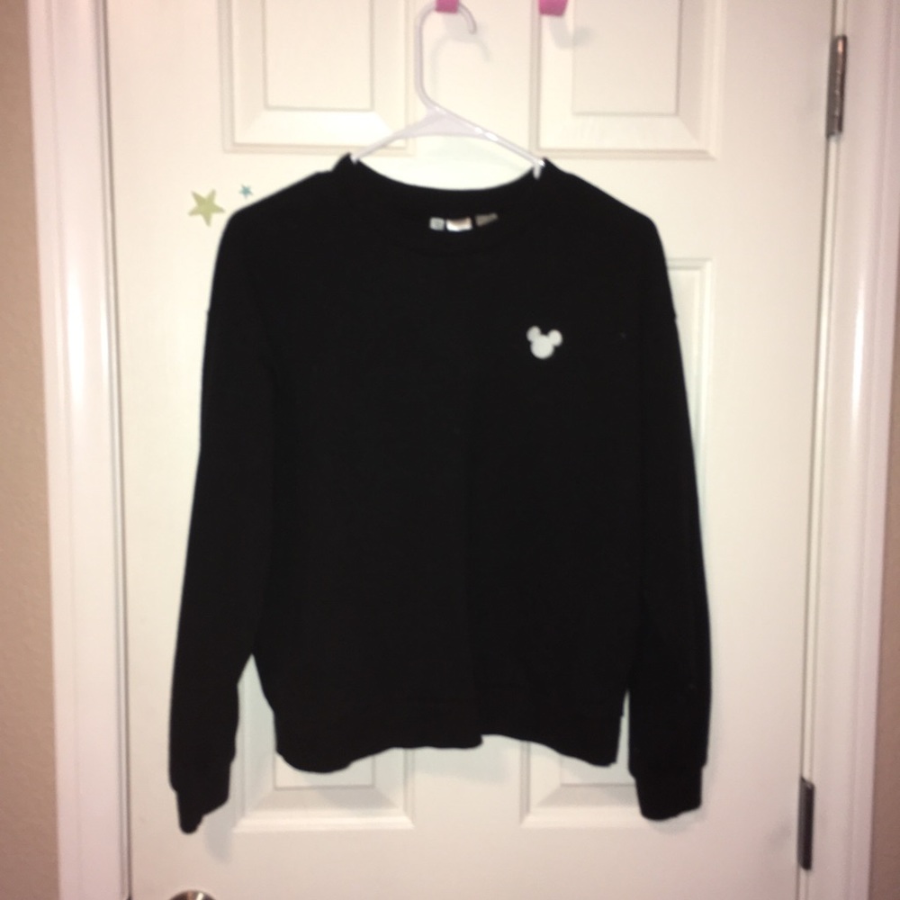 Black H&M Mickey Mouse Sweater